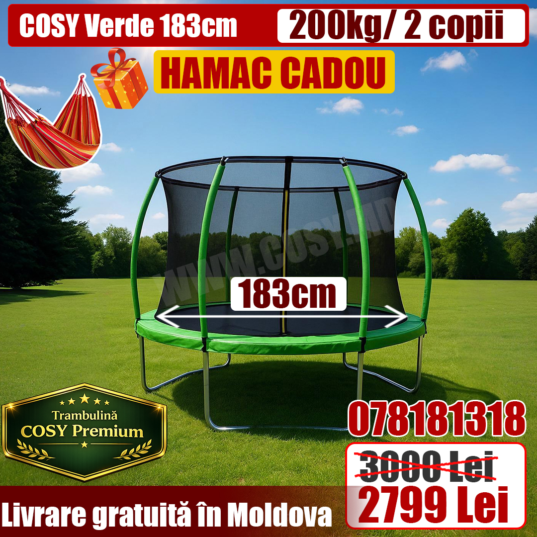 Trambulina COSY 1.83m Albastru