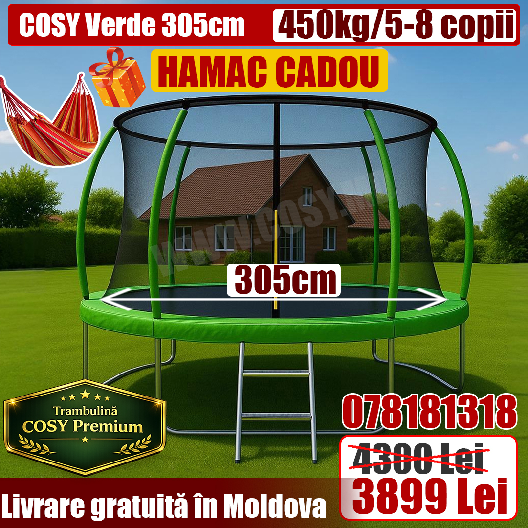 Trambulina COSY 1.83m Albastru